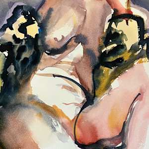 Sunday Morning Jazz #3 by Marilyn Rose