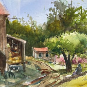 Afternoon at the Farm by Marilyn Rose