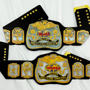 WWF Tag Team Championship Belts by Ryan Garvey