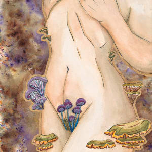 Mushroom Woman #1 by Michaela Johnson