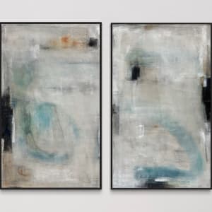 The pause between coming and going | two by Kippi Leonard Art Studio 