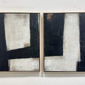 Counterparts: a quiet dialog / One by Kippi Leonard Art Studio 