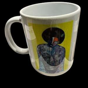 Yellow Body Coffee Mug by Chris McMurry