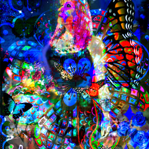 Free  as a Butterfly (LIMITED EDITION OF 10) by Diana Riukas