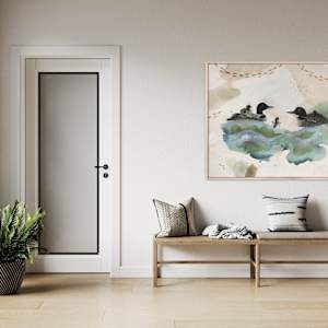 Loon Canvas Print by Alicia Hauff Studio 