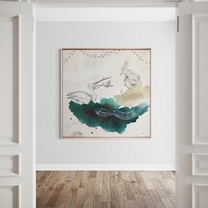 American White Pelican Canvas Print by Alicia Hauff Studio 