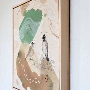 "Horned Lark, Tinkling Song Across the Fields" by Alicia Hauff Studio 