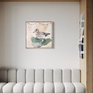 "American Wigeon, Dabbling With Pizazz" by Alicia Hauff Studio 