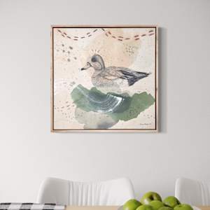 "American Wigeon, Dabbling With Pizazz" by Alicia Hauff Studio 