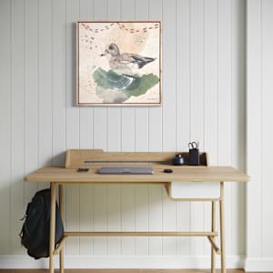 "American Wigeon, Dabbling With Pizazz" by Alicia Hauff Studio 
