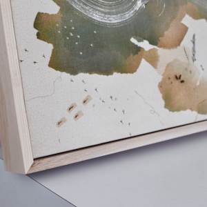 Baird's Sparrow Canvas Print by Alicia Hauff Studio 