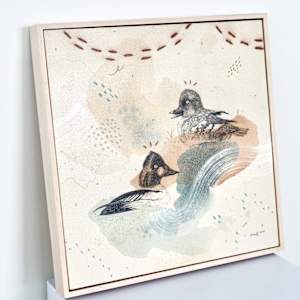 Common Goldeneye, the Bond of Ducks by Alicia Hauff Studio 