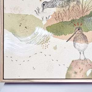 Wilson’s Snipe, the Real Deal by Alicia Hauff Studio 