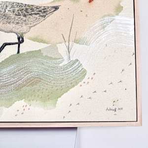 Wilson’s Phalaropes Put a Spin on It by Alicia Hauff Studio 