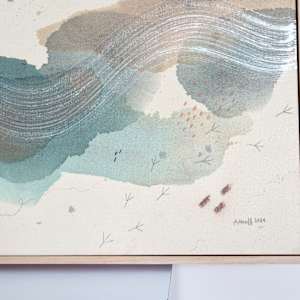 Double Crested Cormorant, Prehistoric Diver by Alicia Hauff Studio 
