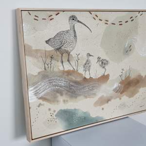 "Long Billed Curlew, Ahead of the Curve" by Alicia Hauff Studio 