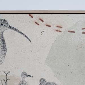 "Long Billed Curlew, Ahead of the Curve" by Alicia Hauff Studio 