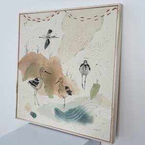American Avocet, Aristocrat on Stilts by Alicia Hauff Studio 