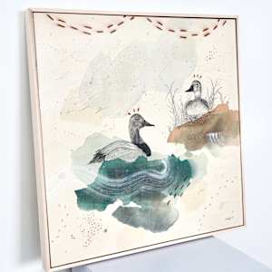Canvasback, Regal Diver by Alicia Hauff Studio 