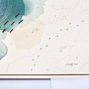 Canvasback, Regal Diver by Alicia Hauff Studio 