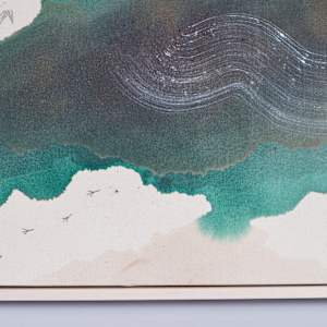 Trumpeter Swan, Big Love on the Lake by Alicia Hauff Studio 
