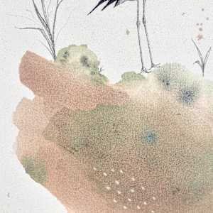 "Sandpipers, One Foot on Land, the Other in Water" by Alicia Hauff Studio 