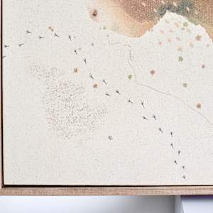 "Sandpipers, One Foot on Land, the Other in Water" by Alicia Hauff Studio 