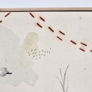 "Sandpipers, One Foot on Land, the Other in Water" by Alicia Hauff Studio 