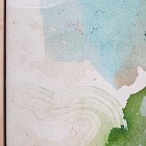 Wild Blue Indigo Canvas Print by Alicia Hauff Studio 