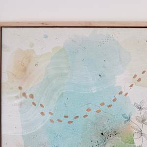 Wild Blue Indigo Canvas Print by Alicia Hauff Studio 