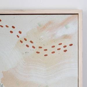 Bloodroot Wildflower Canvas Print by Alicia Hauff Studio 