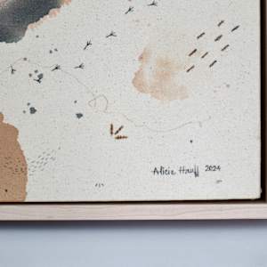 Belted Kingfisher, Dive, Rattle and Roll by Alicia Hauff Studio 