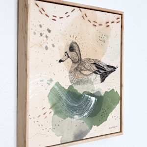 "American Wigeon, Dabbling With Pizazz" by Alicia Hauff Studio 