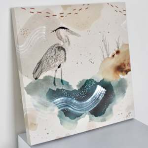 Great Blue Heron Canvas Print by Alicia Hauff Studio 
