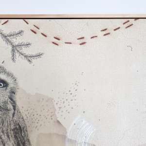 Great Gray Owl, Magisterial Giant of the North by Alicia Hauff Studio 