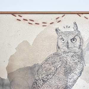Great Horned Owl, Fabled Wisdom and Power by Alicia Hauff Studio 