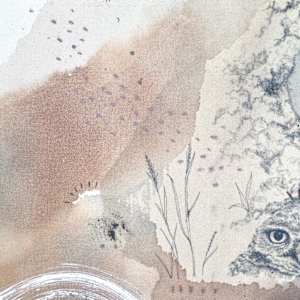 Burrowing Owl, Howdy Birds Who Hiss by Alicia Hauff Studio 