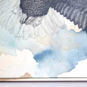 "Bald Eagle, Sacred Emblem & Protector" by Alicia Hauff Studio 