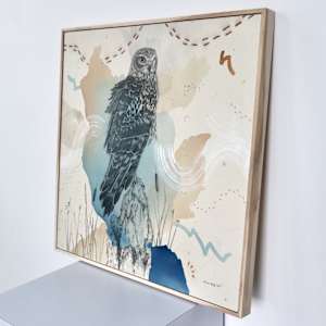"Northern Harrier, Low Gliding Guide" by Alicia Hauff Studio 