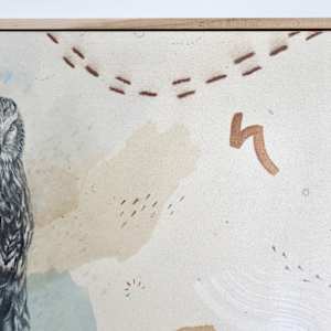 "Northern Harrier, Low Gliding Guide" by Alicia Hauff Studio 