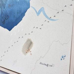 "Ferruginous Hawk, Open Country Guide" by Alicia Hauff Studio 