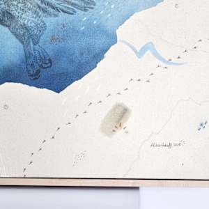 "Ferruginous Hawk, Open Country Guide" by Alicia Hauff Studio 