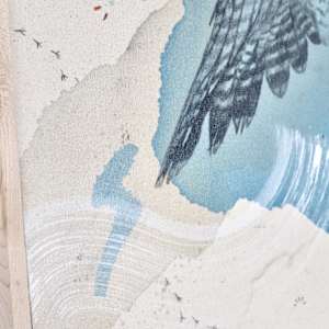 "Peregrine Falcon, Flying Ace" by Alicia Hauff Studio 