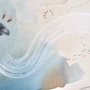 "Peregrine Falcon, Flying Ace" by Alicia Hauff Studio 