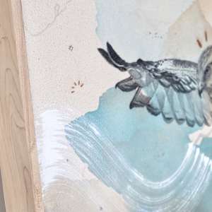 "Rough Legged Hawk, Guardian of the North" by Alicia Hauff Studio 