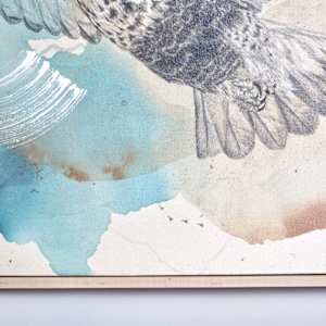 "Rough Legged Hawk, Guardian of the North" by Alicia Hauff Studio 