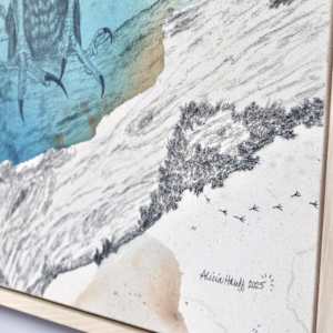 "American Goshawk, Baron of the Backwoods" by Alicia Hauff Studio 