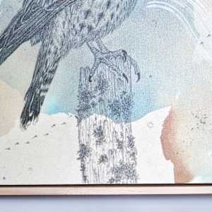 "Merlin, Small in Size, Large in Character" by Alicia Hauff Studio 