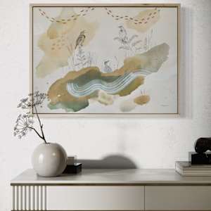 Western Meadowlark Canvas Print by Alicia Hauff Studio 