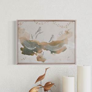 Baird's Sparrow Canvas Print by Alicia Hauff Studio 